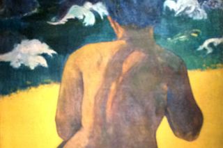 24 Woman Of The Sea Femme A La Mer Paul Gauguin 1892 National Museum of Fine Arts MNBA  Buenos Aires